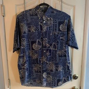 100% Cotton Nautica Button Down Shirt with Front Pocket